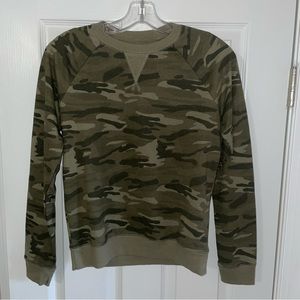 Lucky Brand Camo Sweatshirt